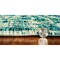 Homeroots 47 x 31 in. Teal Polypropylene Rug 375198 - alternate 2